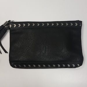Dolce Vita faux leather wristlet